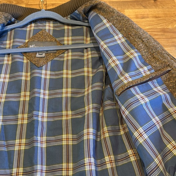 Hickey Freeman Virgin Wool Tweed Style Vest - Picture 8 of 10